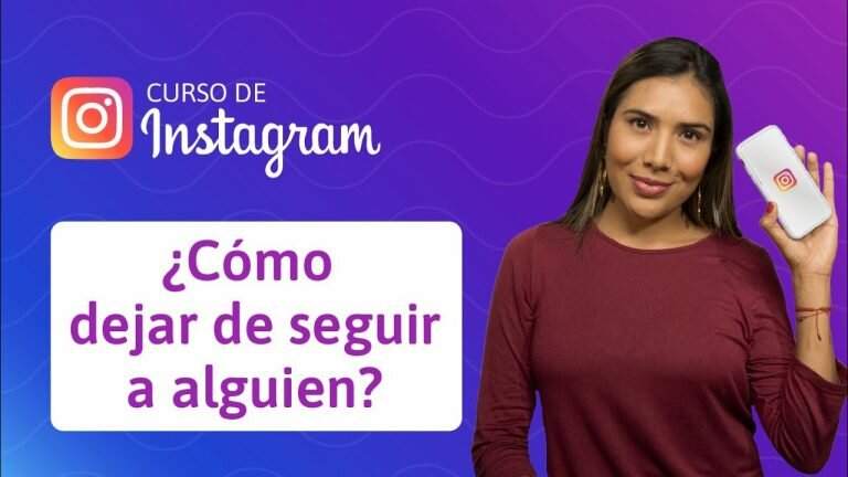 ¿Por qué no puedo dejar de seguir a personas en Instagram?